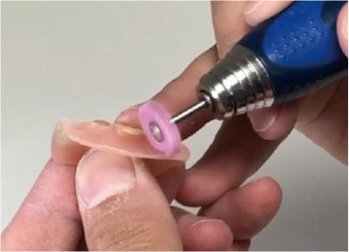 <熱可塑性樹脂専用研磨ブラシ>フレックスパイラルホイール