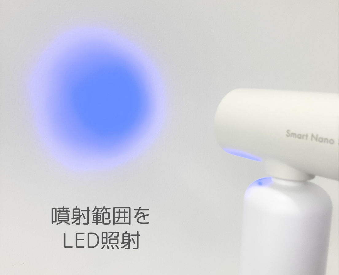 <除菌消臭電動スプレー>スマートナノスプレー