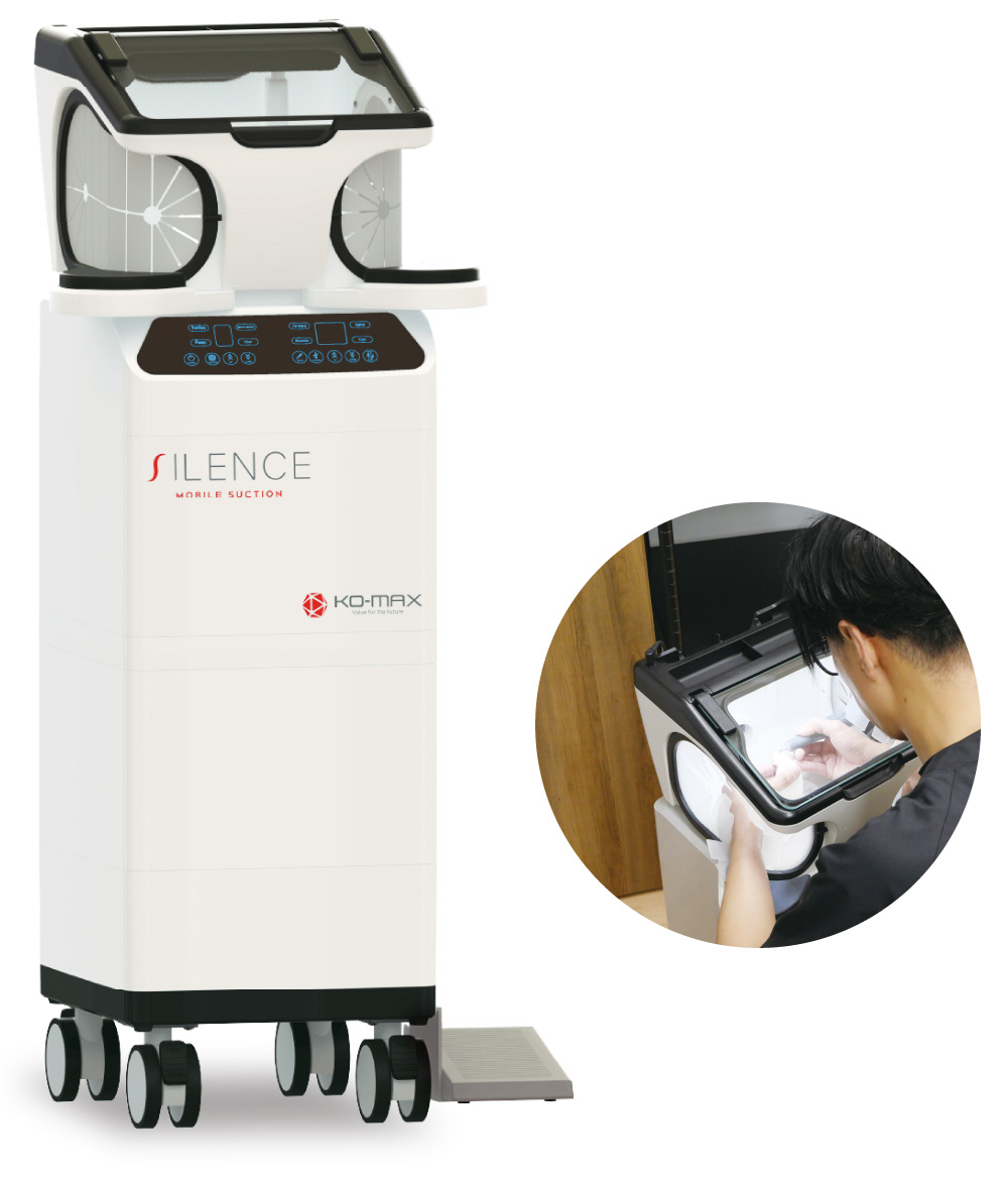 <技工用集塵機>Silence-K3 / Silence-K4(サイレンス)